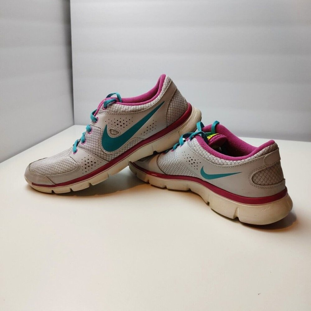 Nike Vaporwave Flex Experience RN 525754-013 Pink Blue Mesh Womens Sneakers Sz 9